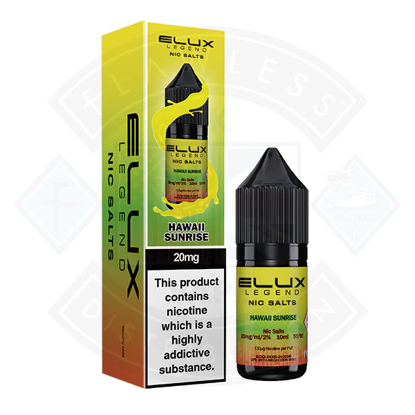 Elux Legend Nic Salt - Hawaii Sunrise 10ml - Image 2