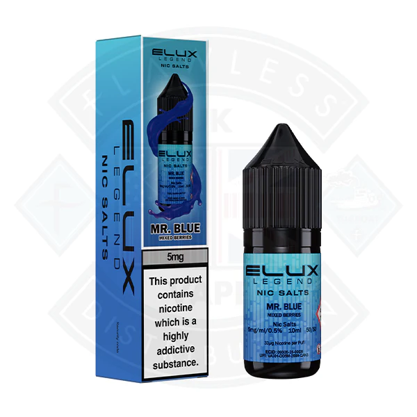 Elux Legend Nic Salt - Mr Blue 10ml - Image 2
