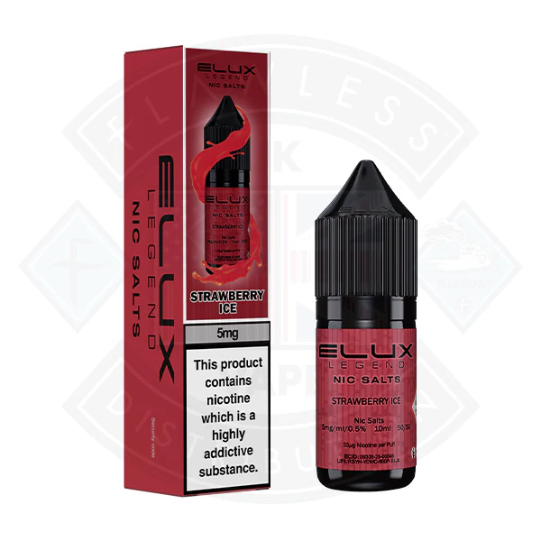 Elux Legend Nic Salt - Strawberry Ice 10ml - Image 3