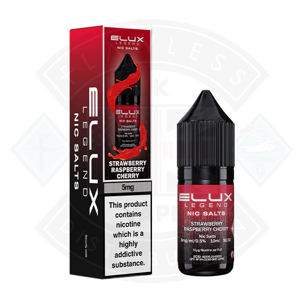 Elux Legend Nic Salt - Strawberry Raspberry Cherry 10ml - Image 2