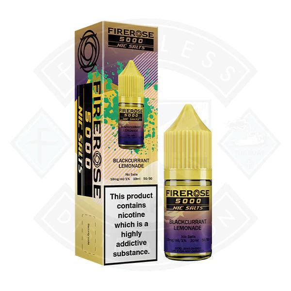Firerose 5000 Blackcurrant Lemonade Nic Salt 10ml by Elux - Image 2