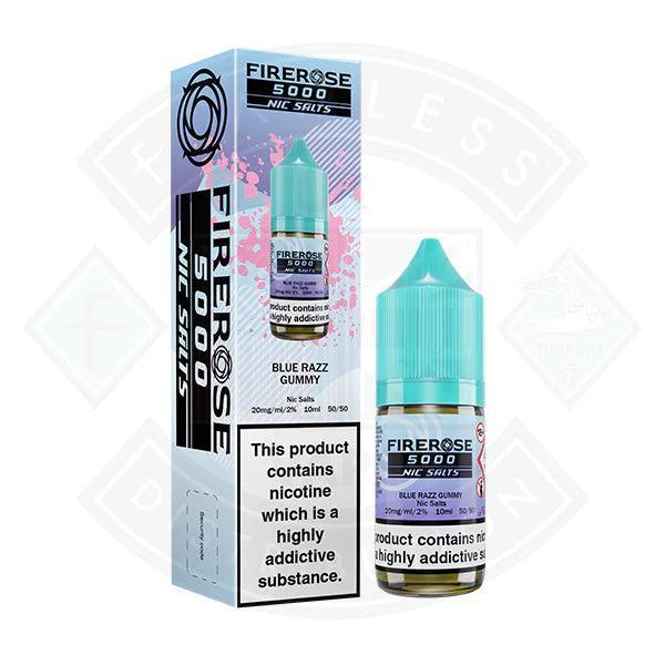 Firerose 5000 Blue Razz Gummy Nic Salt 10ml by Elux - Image 2