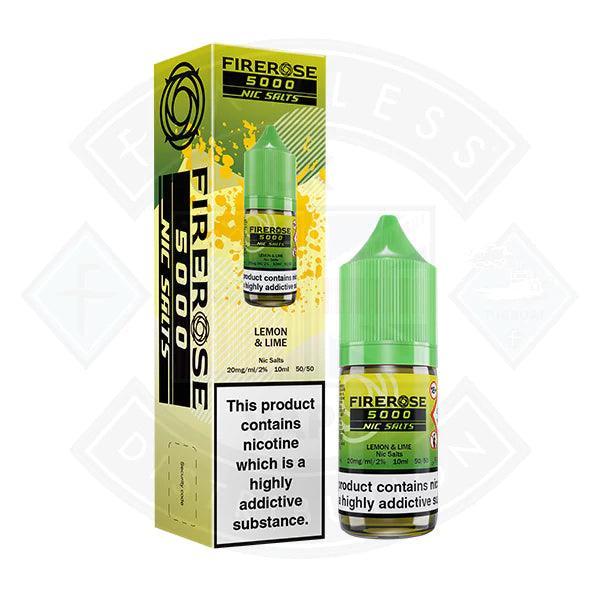 Firerose 5000 Lemon & Lime Nic Salt 10ml by Elux - Image 2