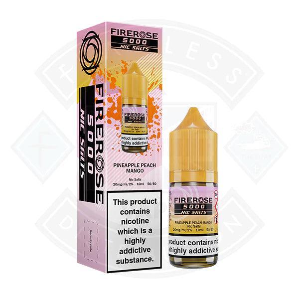 Firerose 5000 Pineapple Peach Mango Nic Salt 10ml by Elux - Image 2