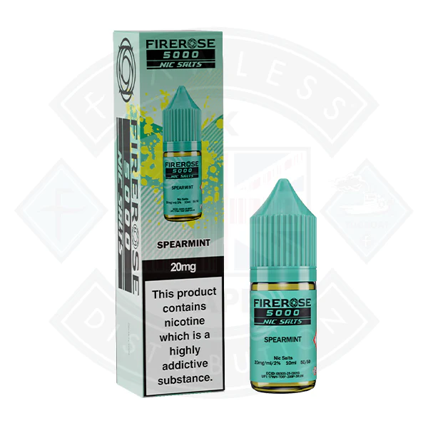 Firerose 5000 Spearmint Nic Salt 10ml by Elux - Image 2