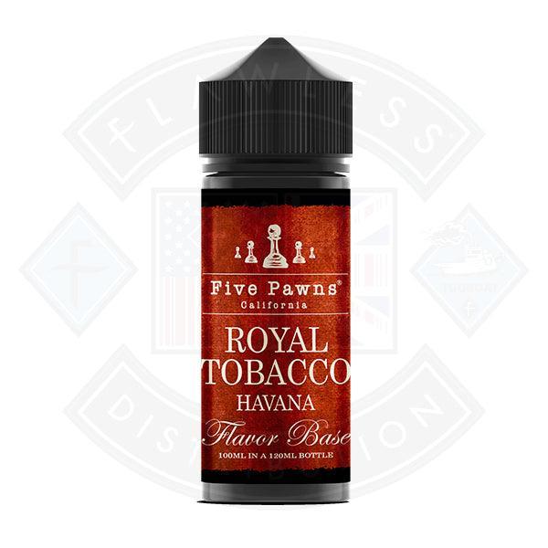 Five Pawns - Royal Tobacco Havana 0mg 100ml Shortfill