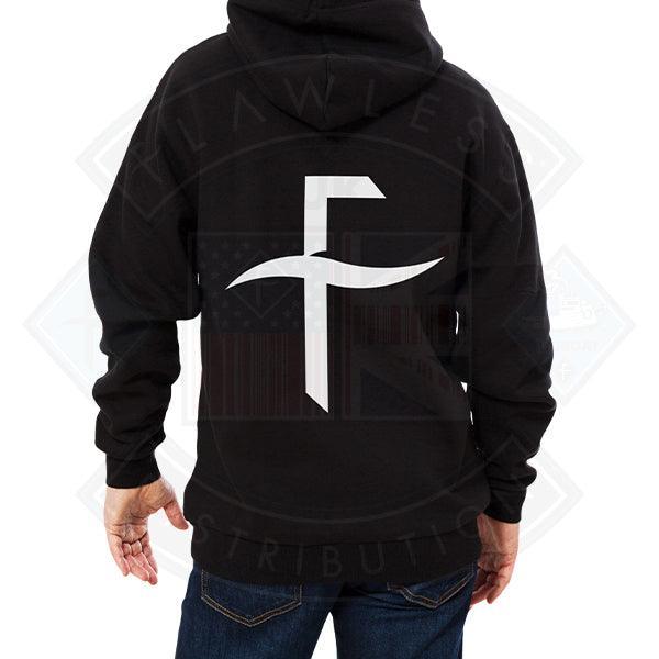 Flawless Unisex Hoodie - Black - Image 2