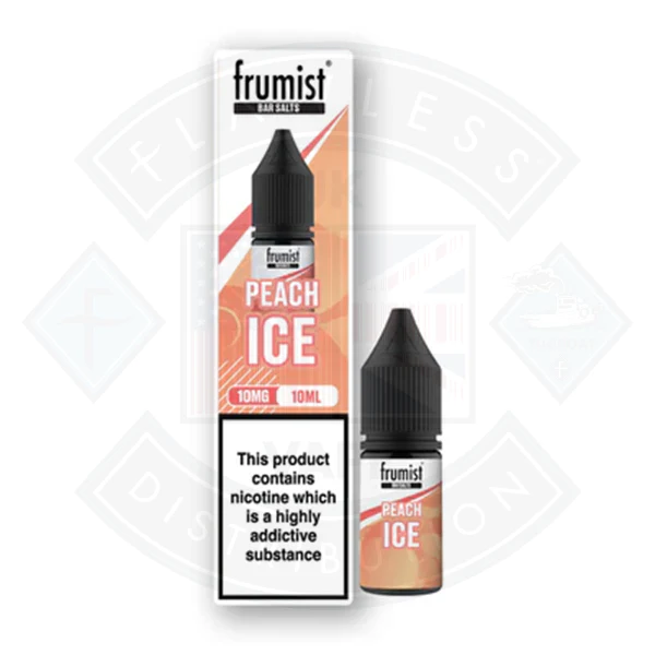 Frumist Bar Salts Peach Ice 10ml - Image 2