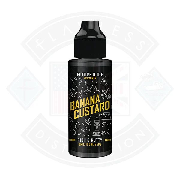 Future Juice - Banana Custard 0mg 100ml Shortfill