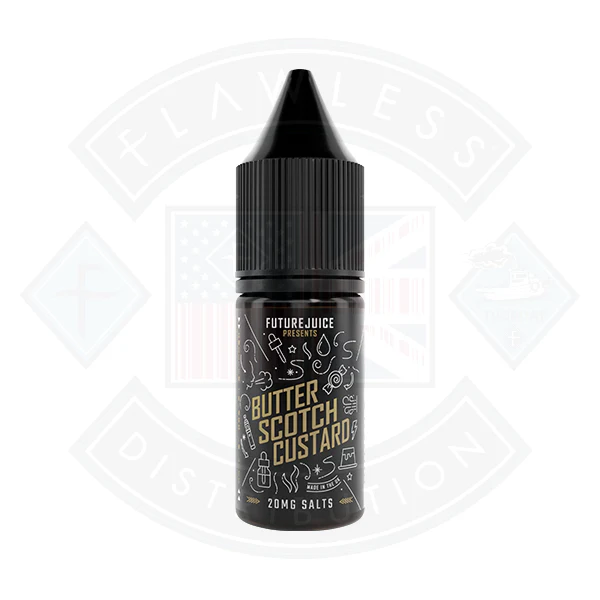 Future Juice Salt 10ml Butterscotch Custard - Image 2