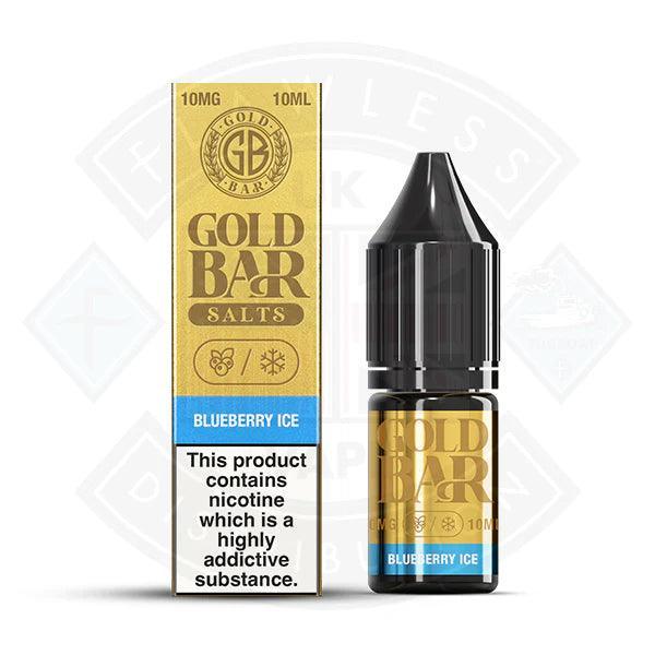 Gold Bar Blueberry Ice Nic Salt 10ml