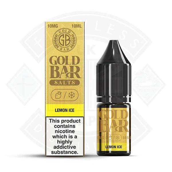 Gold Bar Lemon Ice Nic Salt 10ml