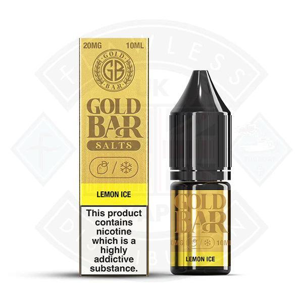 Gold Bar Lemon Ice Nic Salt 10ml - Image 2