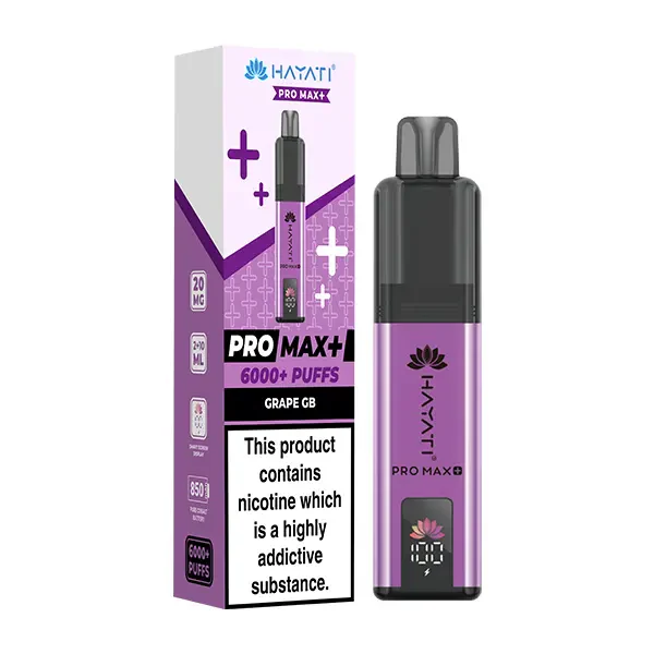 Hayati Pro Max 6000 Plus Prefilled Pod Kit - Image 58
