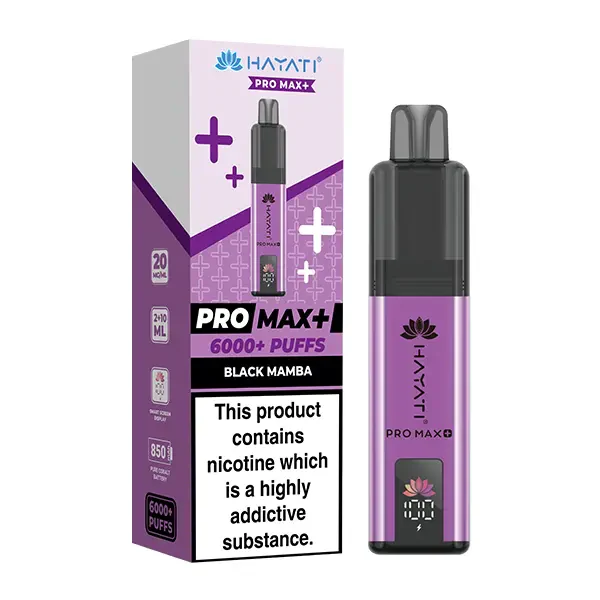 Hayati Pro Max 6000 Plus Prefilled Pod Kit - Image 62