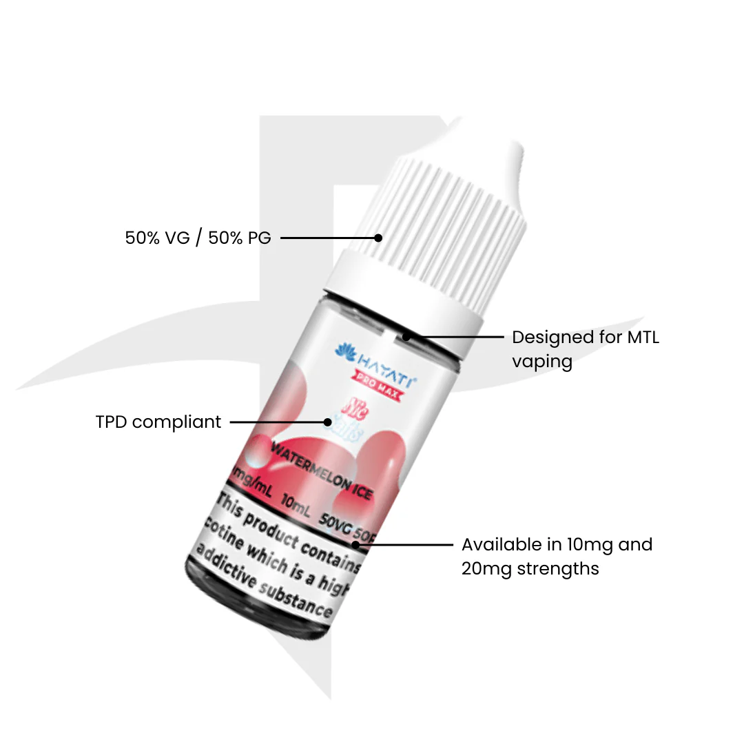 Hayati Pro Max Watermelon Ice Nic Salt 10ml - Image 2
