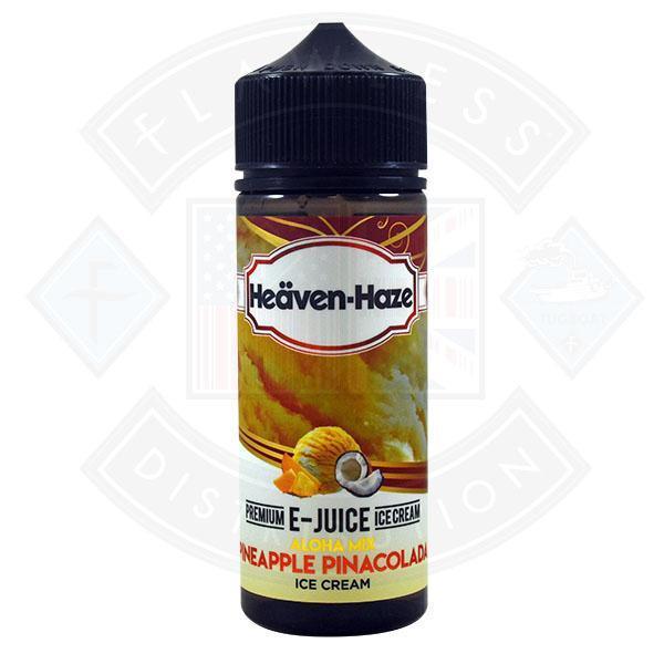 Heaven Haze Aloha Mix Pineapple Pinacolada Ice Cream 0mg 100ml Shortfill