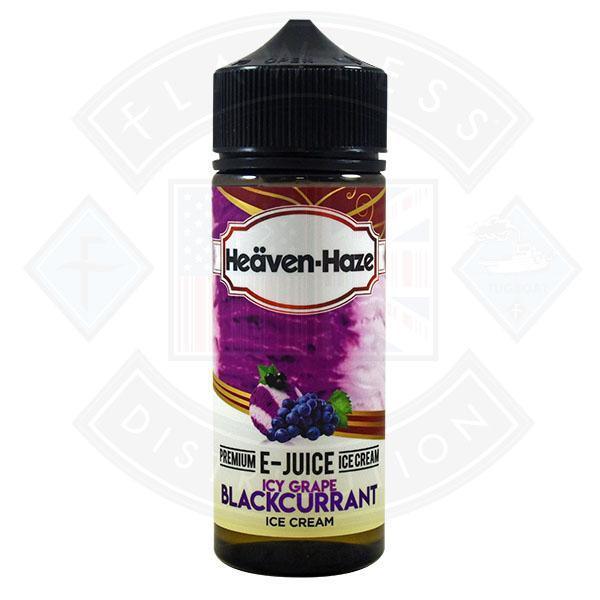 Heaven Haze Icy Grape Blackcurrant Ice Cream 0mg 100ml Shortfill