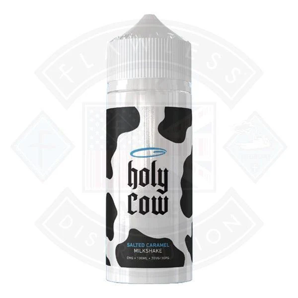 Holy Cow - Salted Caramel Milkshake 0mg 100ml Shortfill