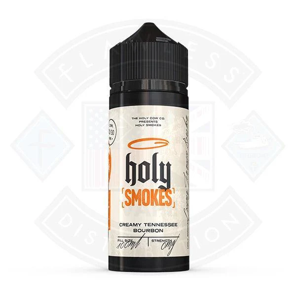 Holy Smokes Creamy Tennessee Bourbon 0mg 100ml Shortfill