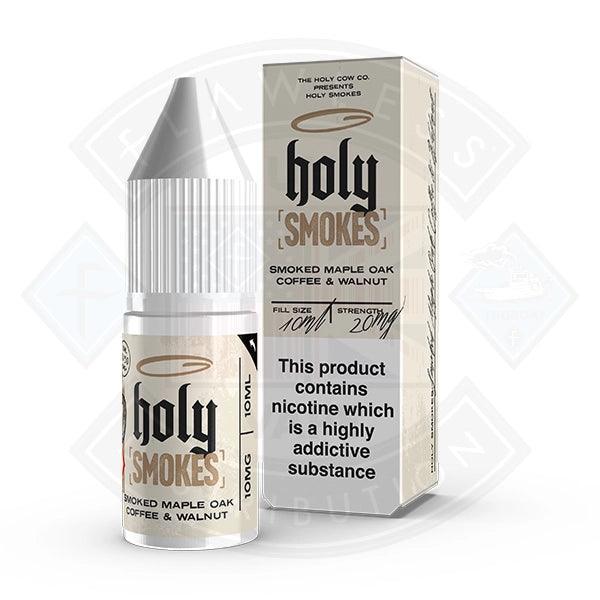 Holy Smokes Salts - Smoked Maple Oak Coffee & Walnut 10ml - Image 2