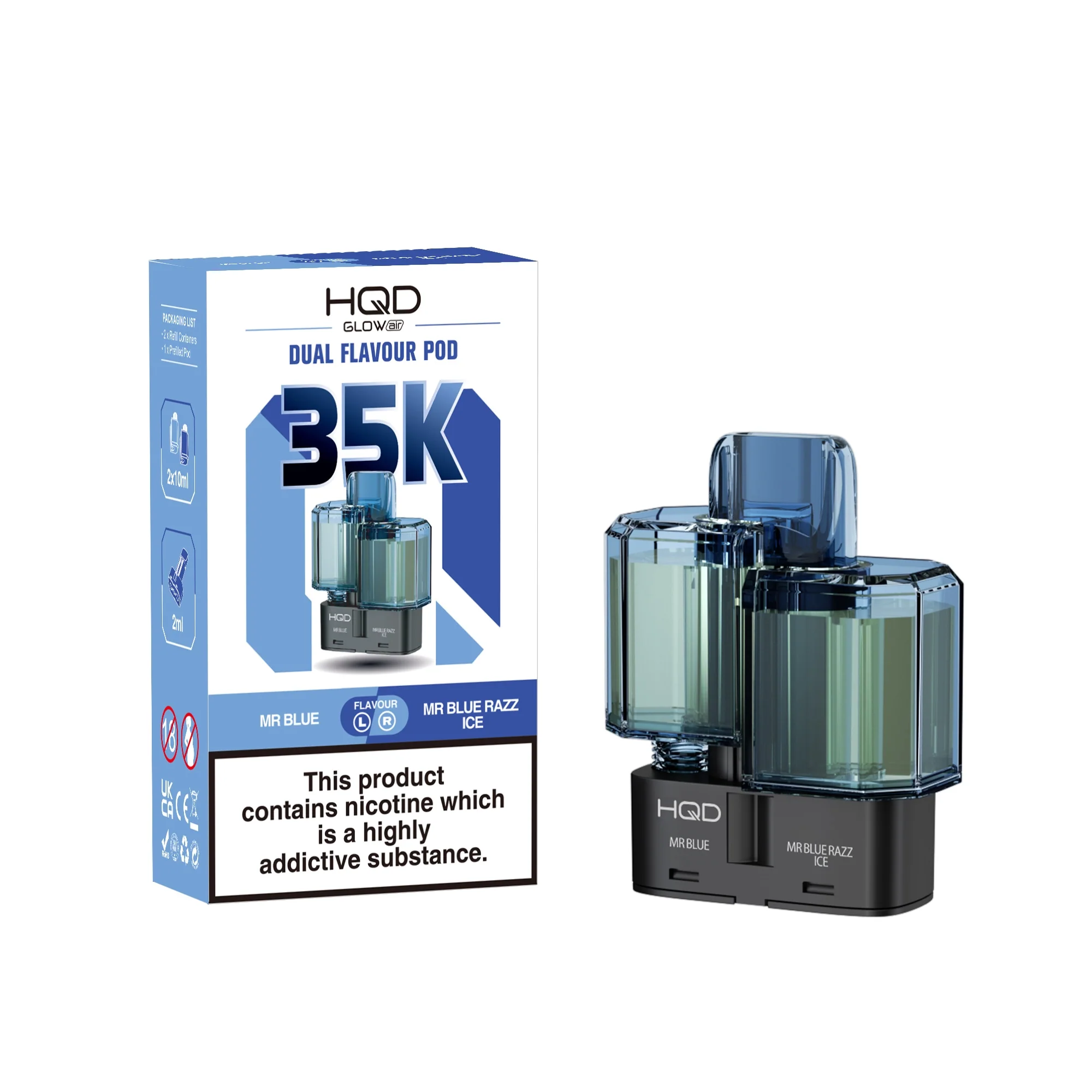 HQD Glow Air 35K Refill Pods - Image 12