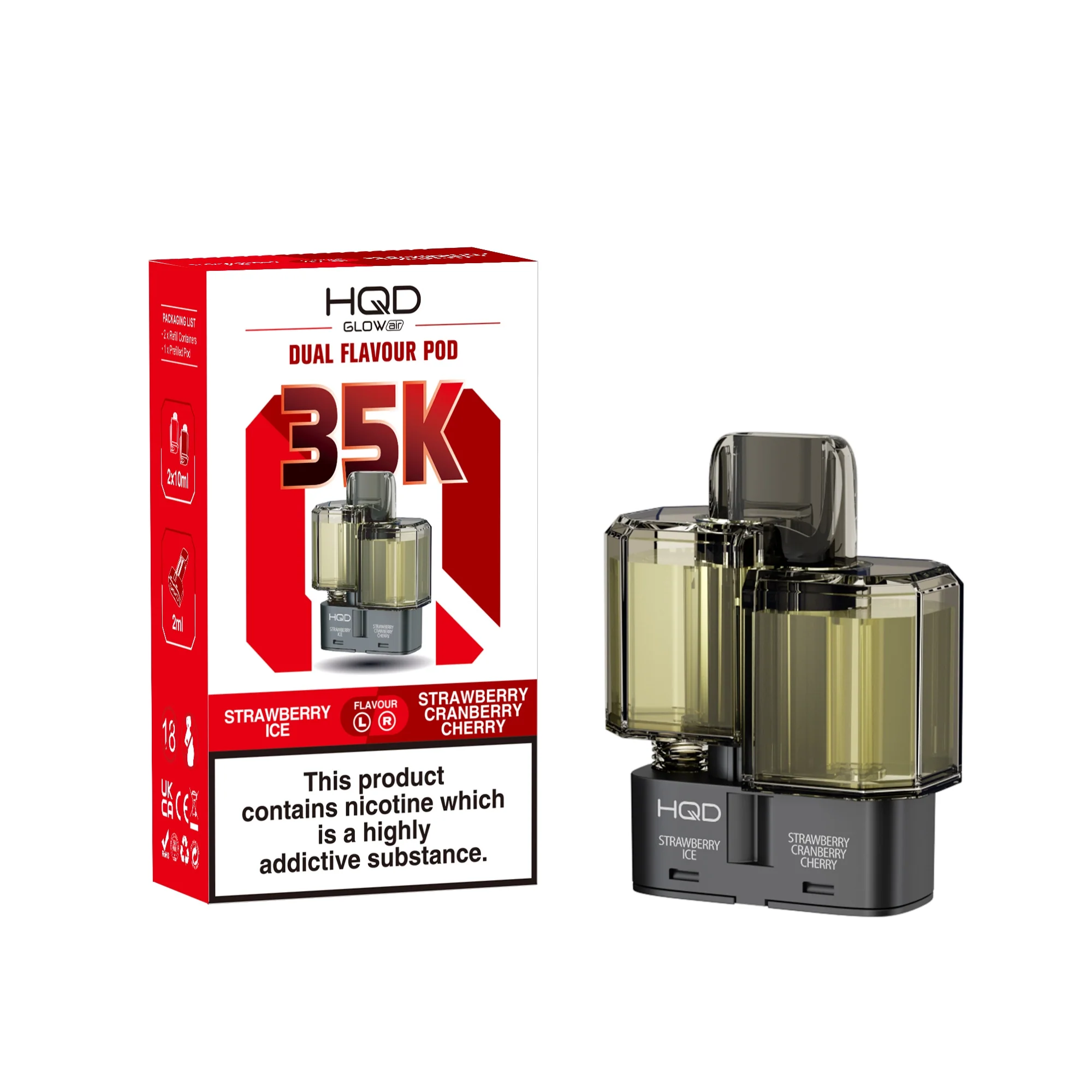HQD Glow Air 35K Refill Pods - Image 14