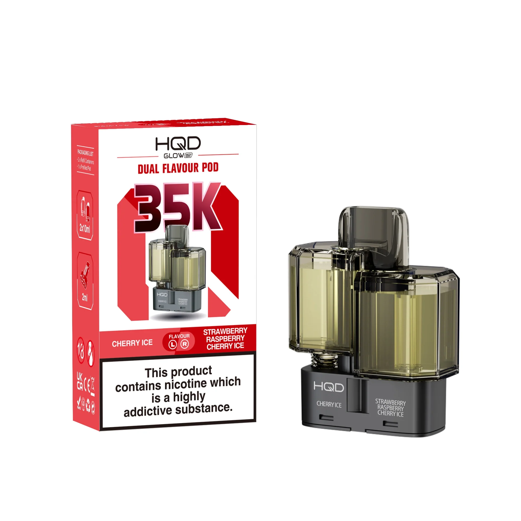 HQD Glow Air 35K Refill Pods - Image 5