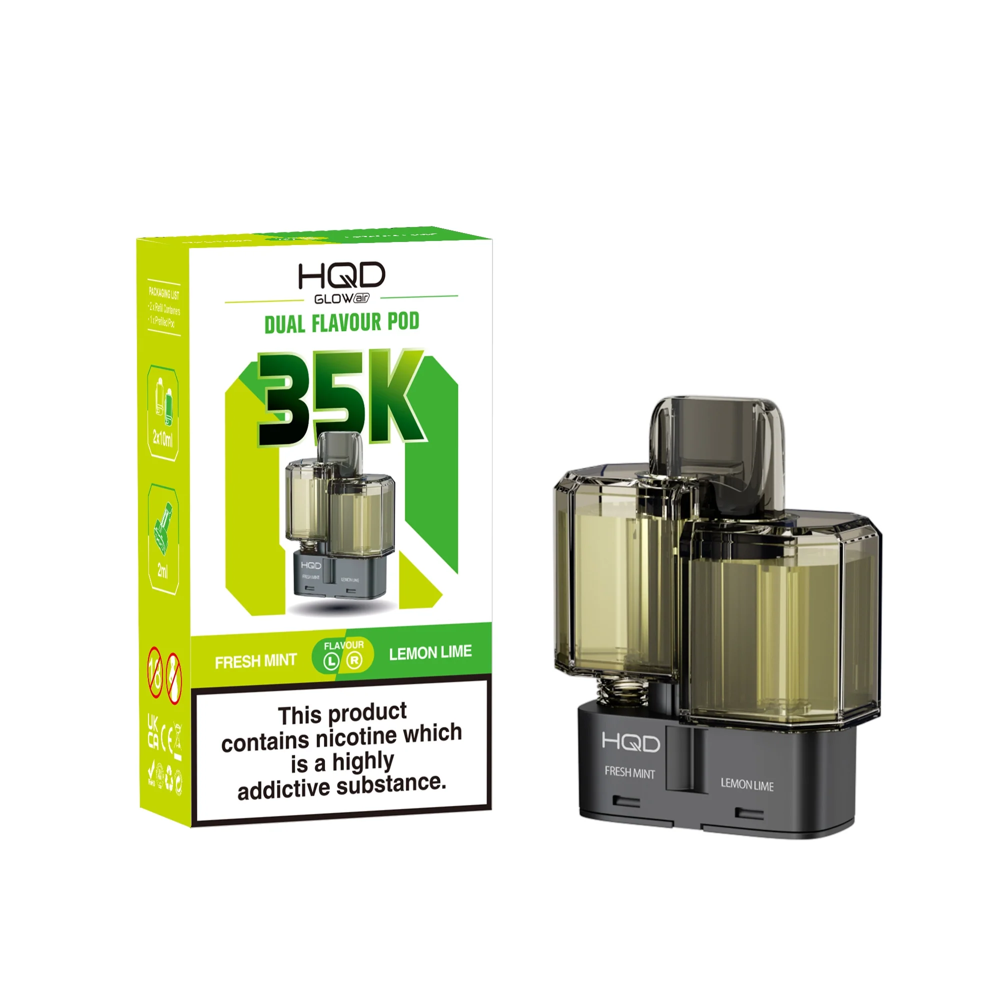 HQD Glow Air 35K Refill Pods - Image 7