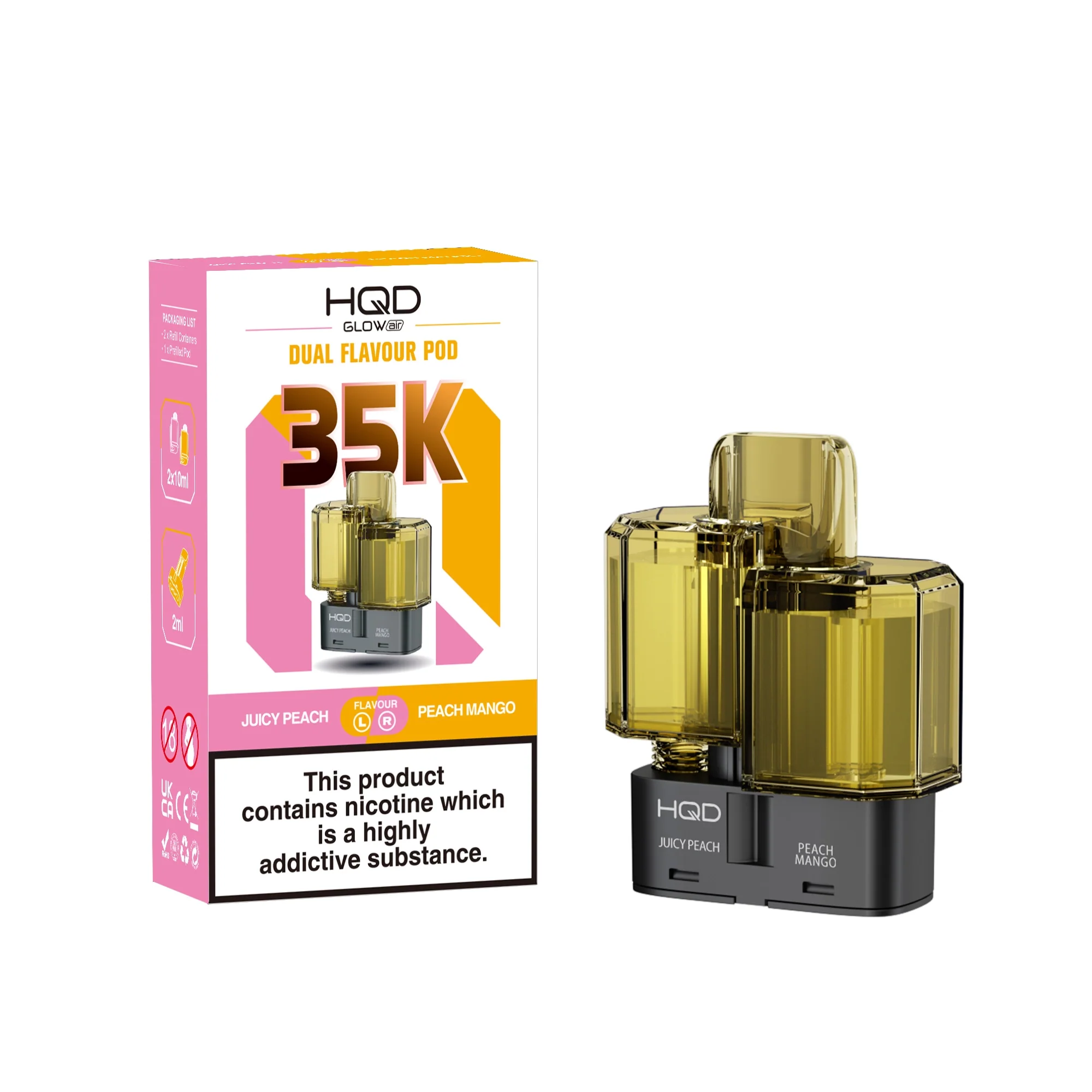 HQD Glow Air 35K Refill Pods - Image 9