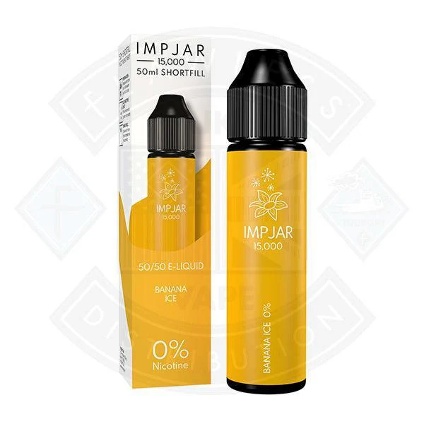 IMP JAR Banana ICE 50ml 0mg Shortfill E-Liquid