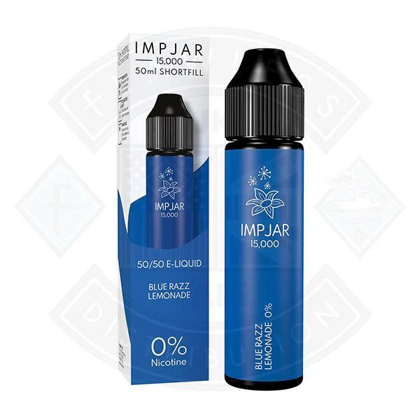 IMP JAR Blue Razz Lemonade 50ml 0mg Shortfill E-Liquid