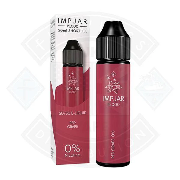 IMP JAR Red Grape 50ml 0mg Shortfill E-Liquid