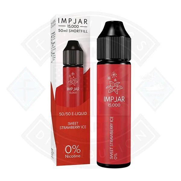 IMP JAR Sweet Strawberry ICE 50ml 0mg Shortfill E-Liquid