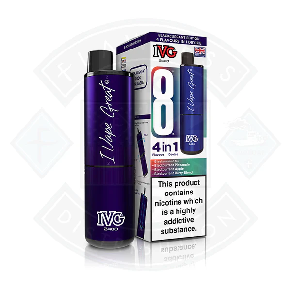 IVG 2400 RECHARGEABLE Vape Kit - Image 14