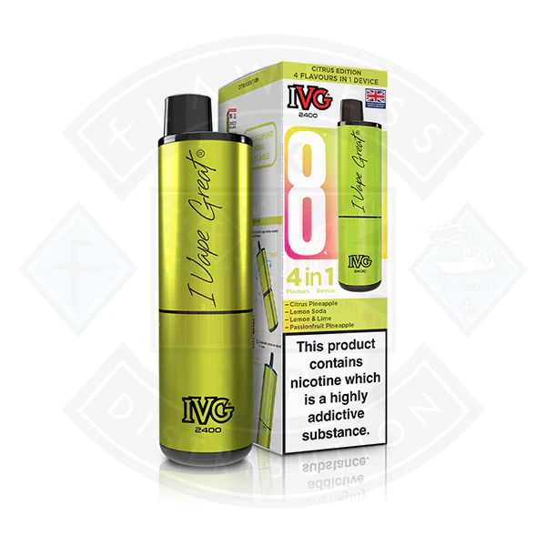 IVG 2400 RECHARGEABLE Vape Kit - Image 20
