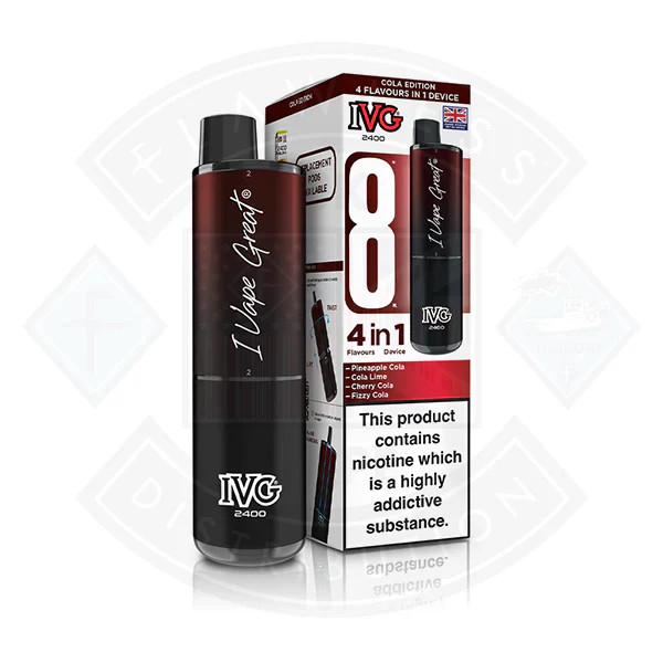 IVG 2400 RECHARGEABLE Vape Kit - Image 21