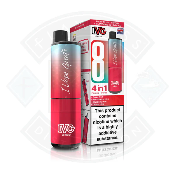 IVG 2400 RECHARGEABLE Vape Kit - Image 23