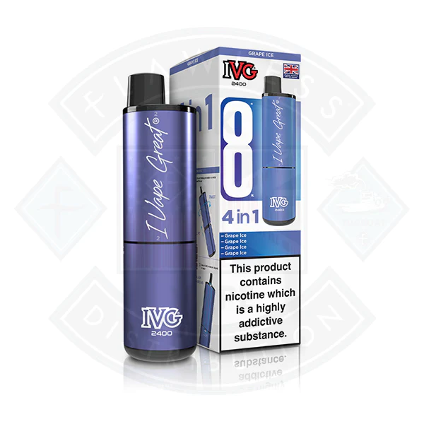 IVG 2400 RECHARGEABLE Vape Kit - Image 25