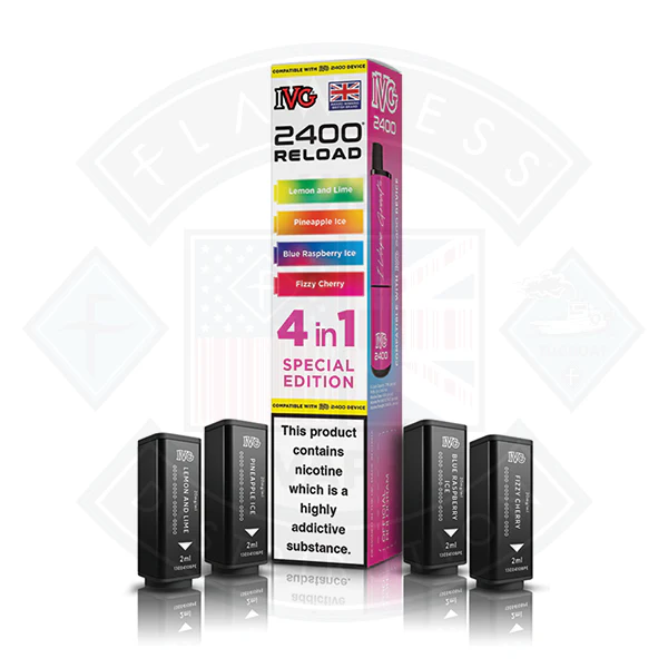 IVG 2400 Reload 4in1  Prefilled Pods - Image 40