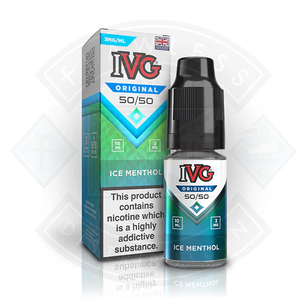 IVG 50/50 Original E-liquid Ice Menthol 10ml - Image 2