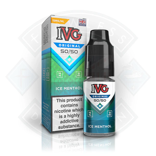 IVG 50/50 Original E-liquid Ice Menthol 10ml - Image 4