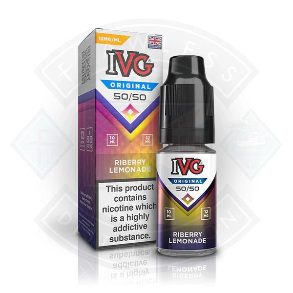 IVG 50/50 Original E-liquid Riberry Lemonade 10ml - Image 4