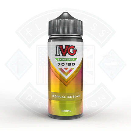 IVG 70/30 Tropical Ice Blast 0mg 100ml Shortfill