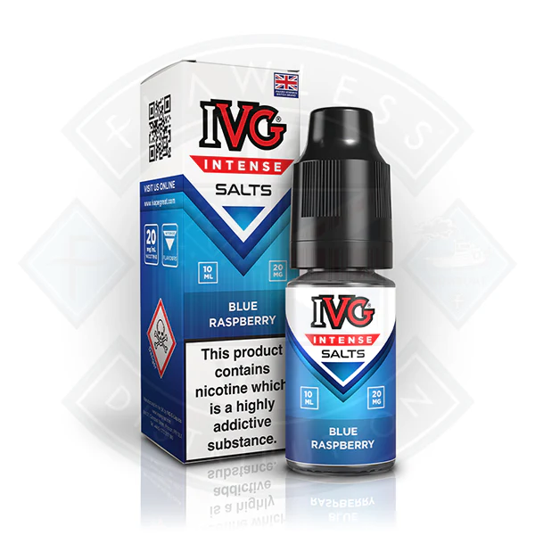 IVG Intense Nic Salts Blue Raspberry 10ml - Image 2