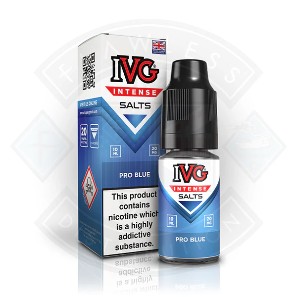 IVG Intense Nic Salts PRO Blue 10ml - Image 2