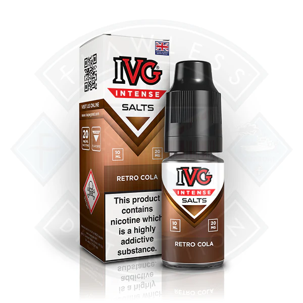 IVG Intense Nic Salts Retro Cola 10ml - Image 2