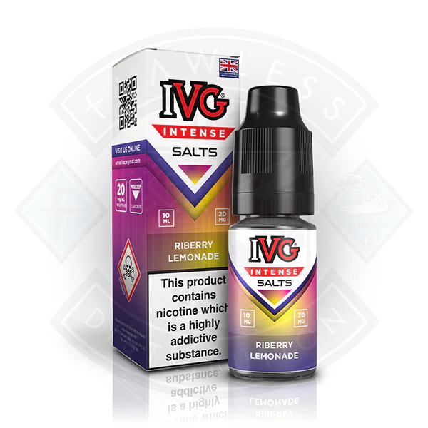 IVG Intense Nic Salts Ribery Lemonade 10ml - Image 2