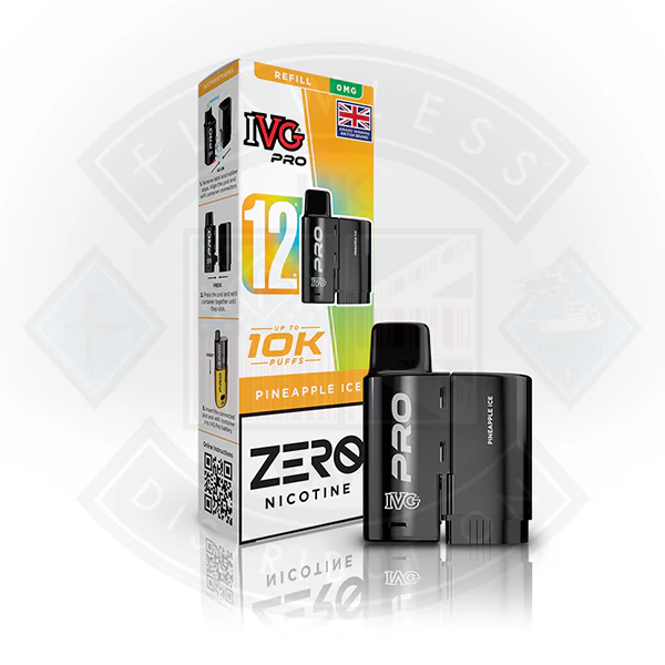 IVG PRO 12 Refill Pod 2ml ZERO NICOTINE - Image 4