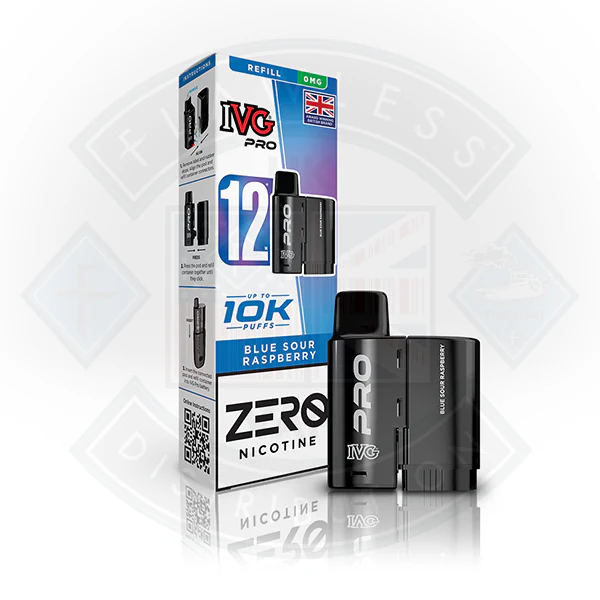 IVG PRO 12 Refill Pod 2ml ZERO NICOTINE - Image 9